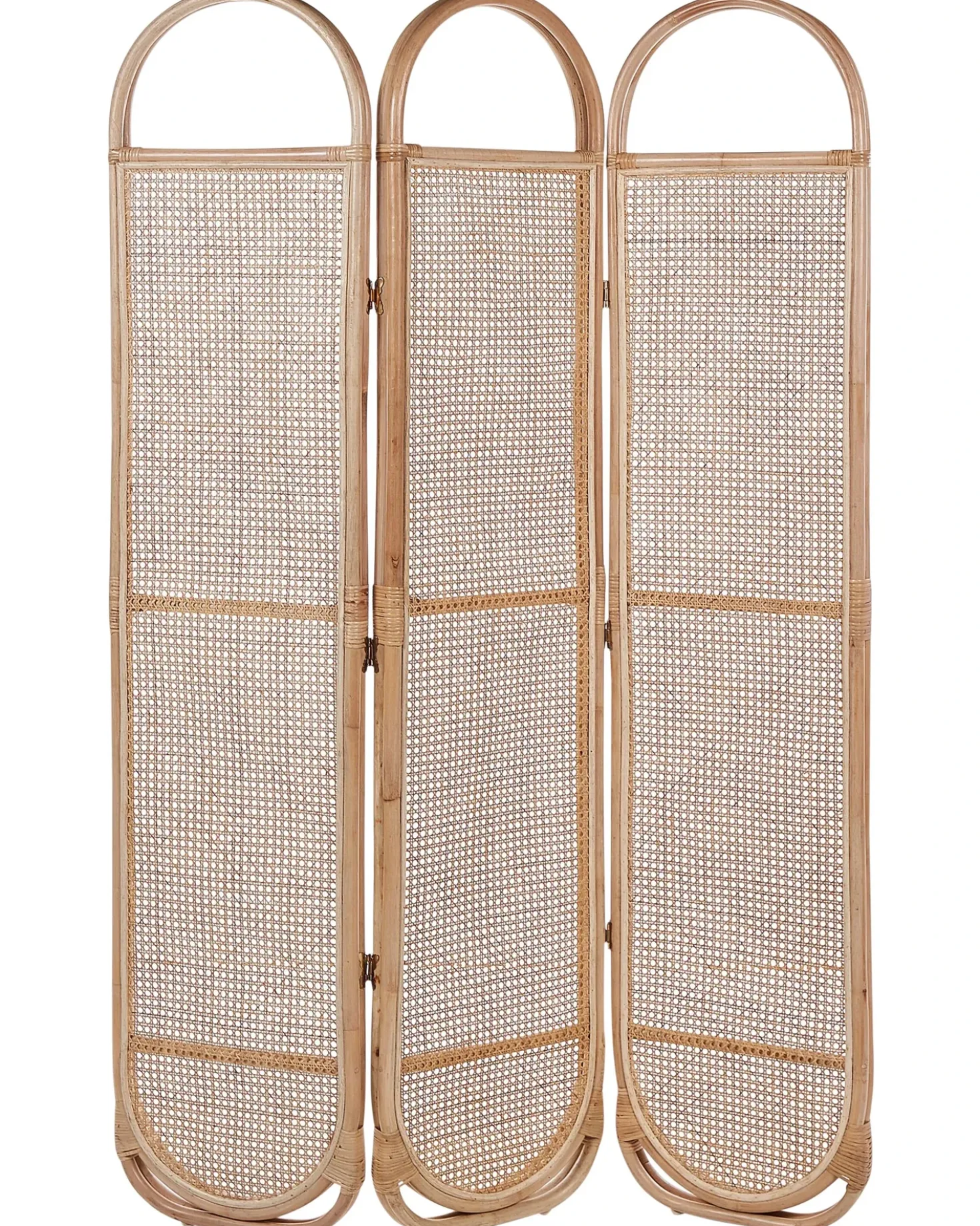 Divisorio per ambienti a 3 pannelli CORTONA Marrone chiaro 118 cm 180 cm