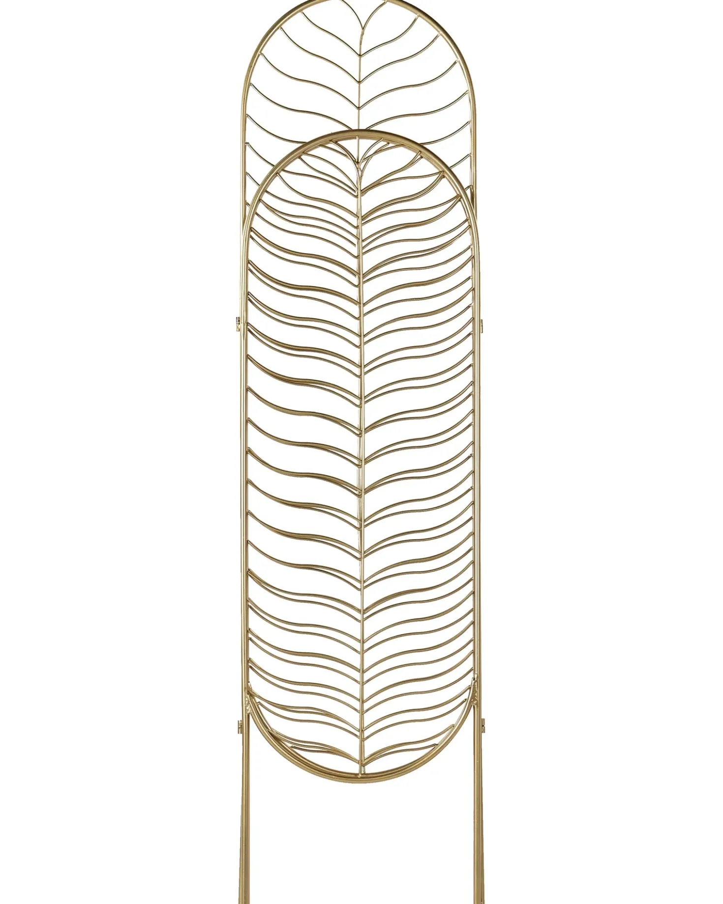 Divisorio per ambienti a 3 pannelli PESCIA Oro 120 cm 160 cm