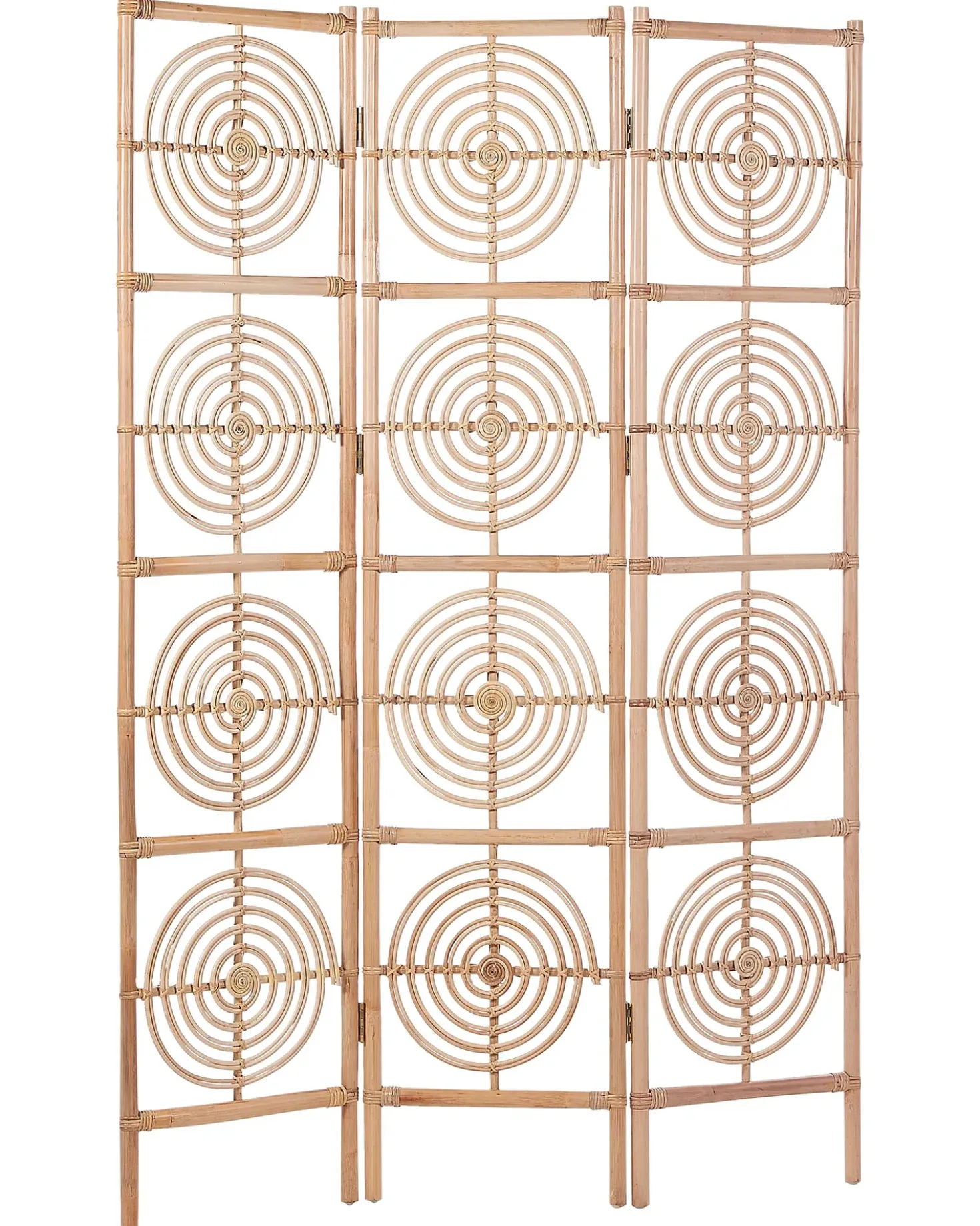 Divisorio per ambienti a 3 pannelli ALTAMURA Marrone chiaro 117 cm 180 cm