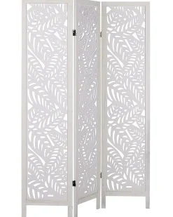 Divisorio per ambienti a 3 pannelli MELAGO Bianco 122 cm 170 cm