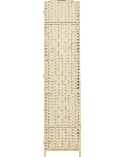 Divisorio per ambienti a 4 pannelli LAPPAGO Beige chiaro 163 cm 170 cm