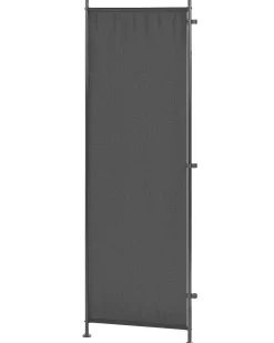 Divisorio per ambienti a 5 pannelli NARNI Nero 270 cm 170 cm