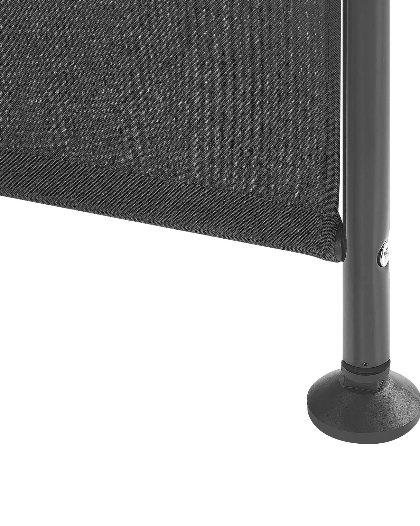 Divisorio per ambienti a 5 pannelli NARNI Nero 270 cm 170 cm