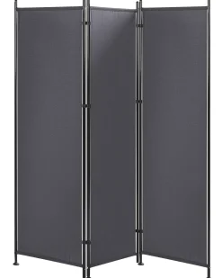 Divisorio per ambienti a 3 pannelli NARNI Grigio 160 cm 170 cm