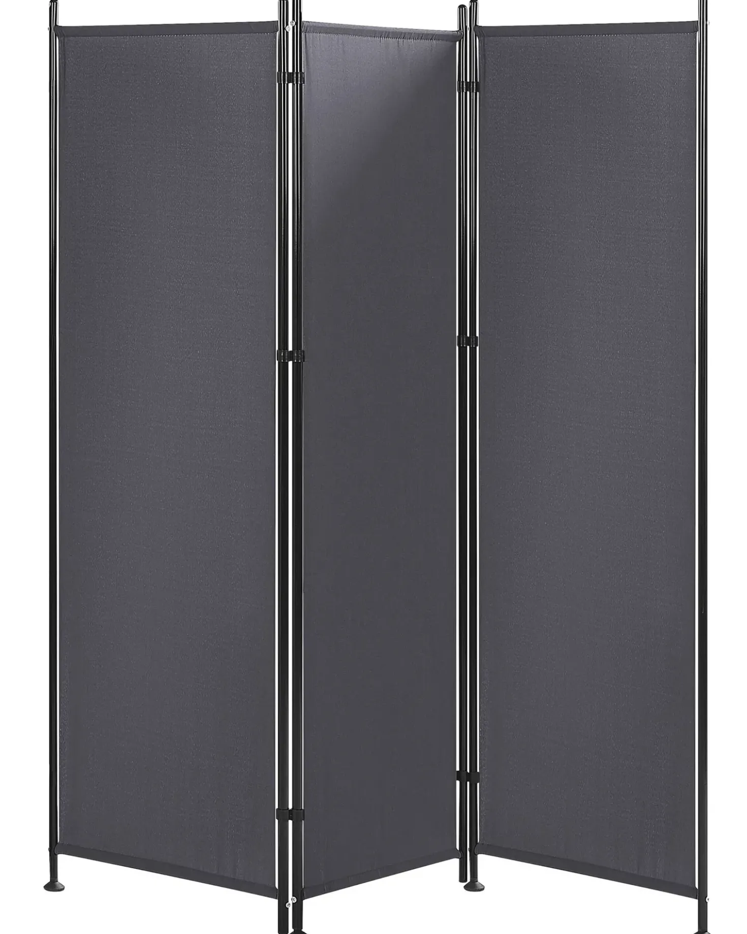 Divisorio per ambienti a 3 pannelli NARNI Grigio 160 cm 170 cm