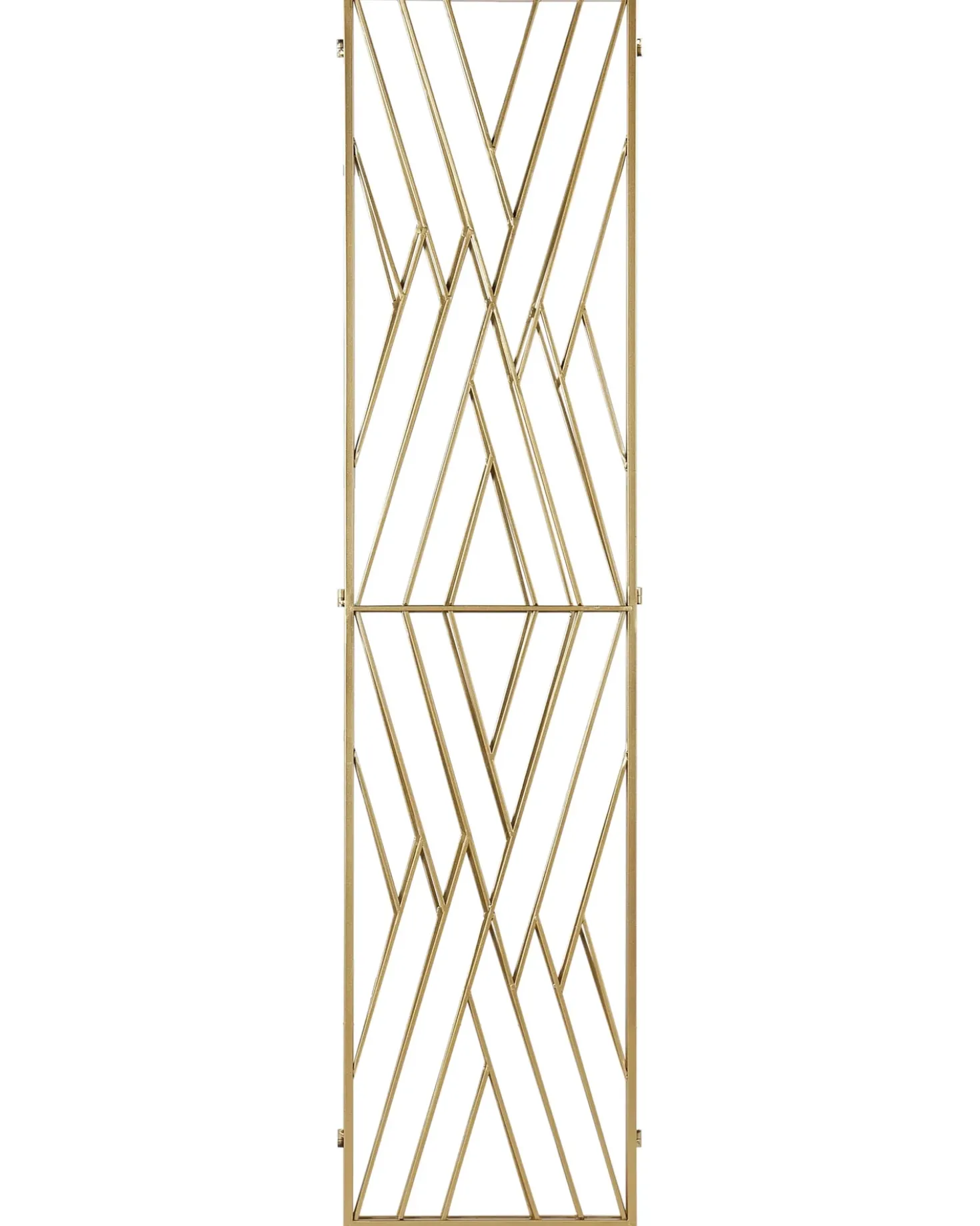 Divisorio per ambienti a 3 pannelli ASOLO Oro 117 cm 170 cm