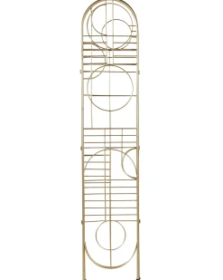 Divisorio per ambienti a 3 pannelli TURANIA Oro 100 cm 170 cm