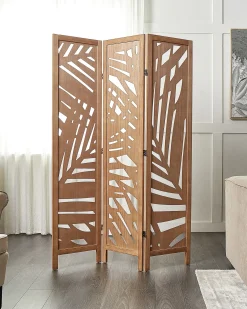 Divisorio per ambienti a 3 pannelli VERNAGO Marrone chiaro 122 cm 170 cm