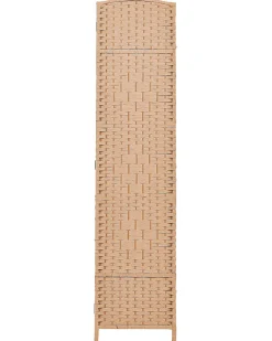 Divisorio per ambienti a 4 pannelli LAPPAGO Naturale 163 cm 170 cm