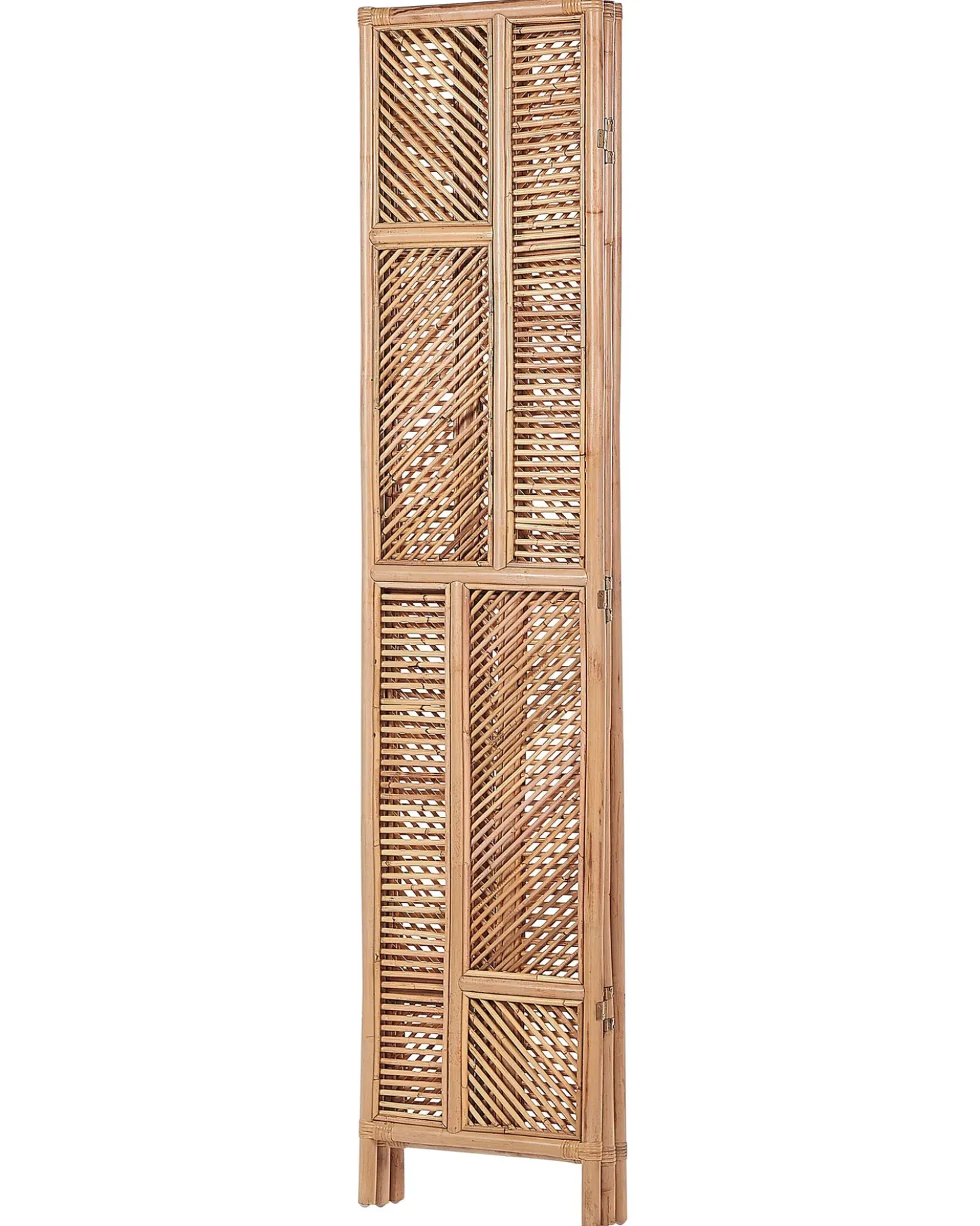 Divisorio per ambienti a 3 pannelli LAMEZIA Marrone chiaro 117 cm 180 cm