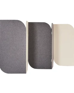Divisorio per ufficio SHADY 400 x 160 cm Grigio