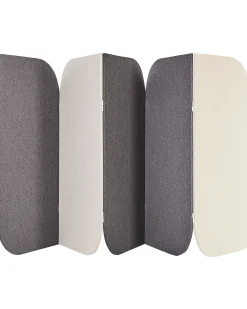 Divisorio per ufficio SHADY 400 x 160 cm Grigio