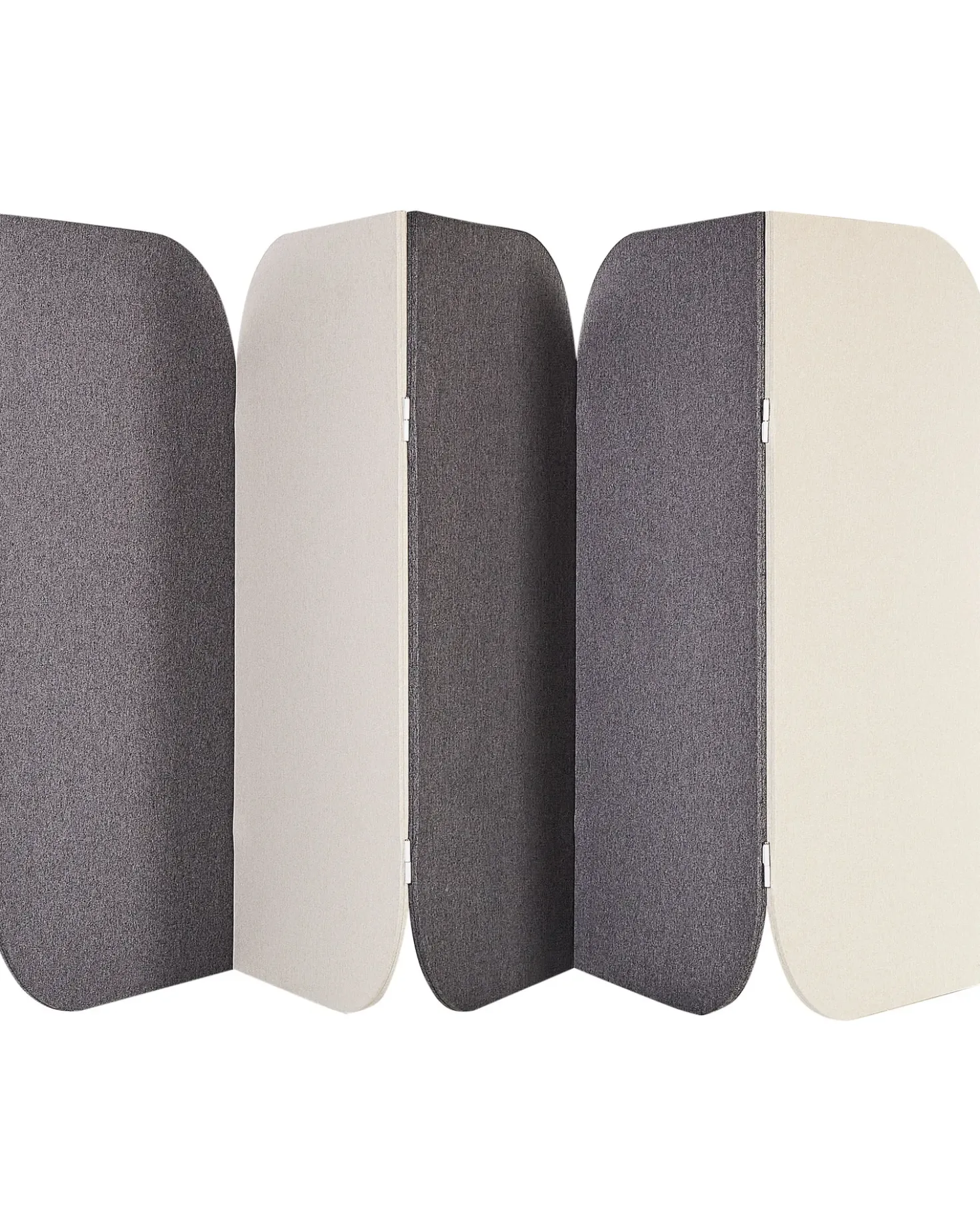 Divisorio per ufficio SHADY 400 x 160 cm Grigio
