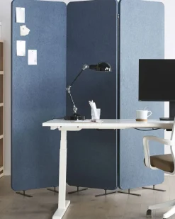 Divisorio per ufficio STANDI 184 x 184 cm Blu