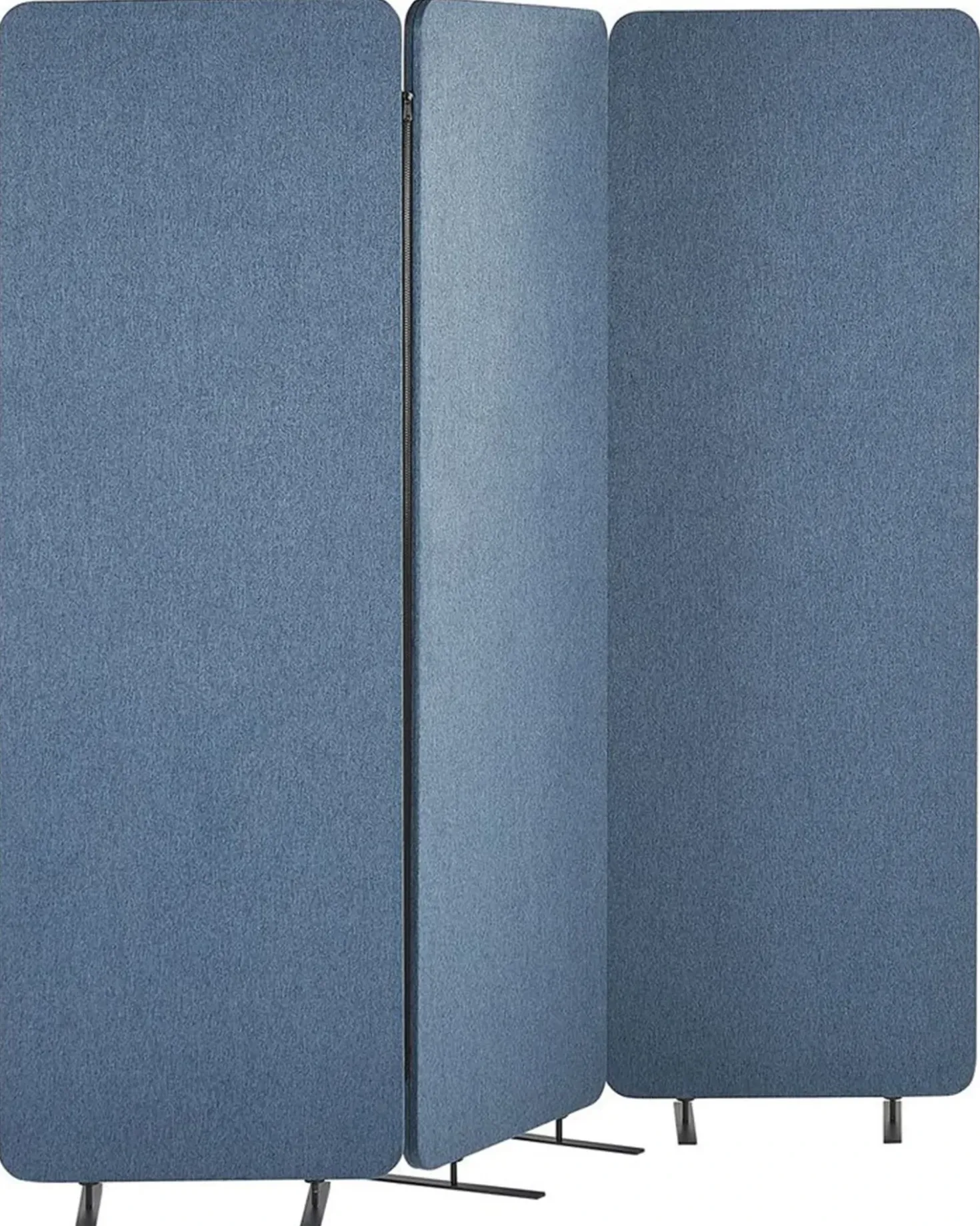 Divisorio per ufficio STANDI 184 x 184 cm Blu