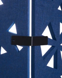 Divisorio per ufficio STARRY 240 x 180 cm Blu marino