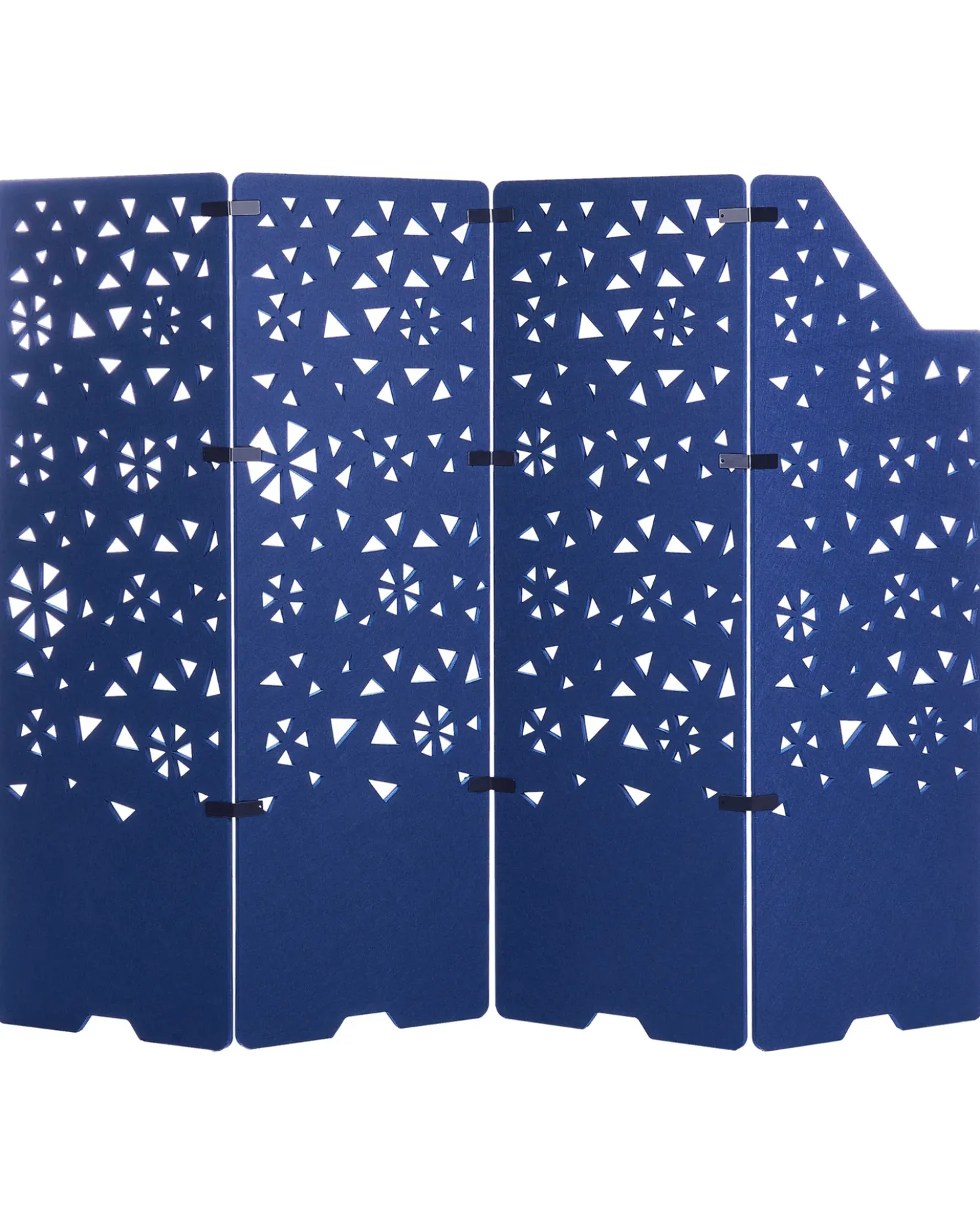 Divisorio per ufficio STARRY 240 x 180 cm Blu marino