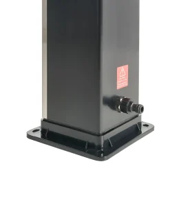 Doccia solare da esterno BUENOS Nero
