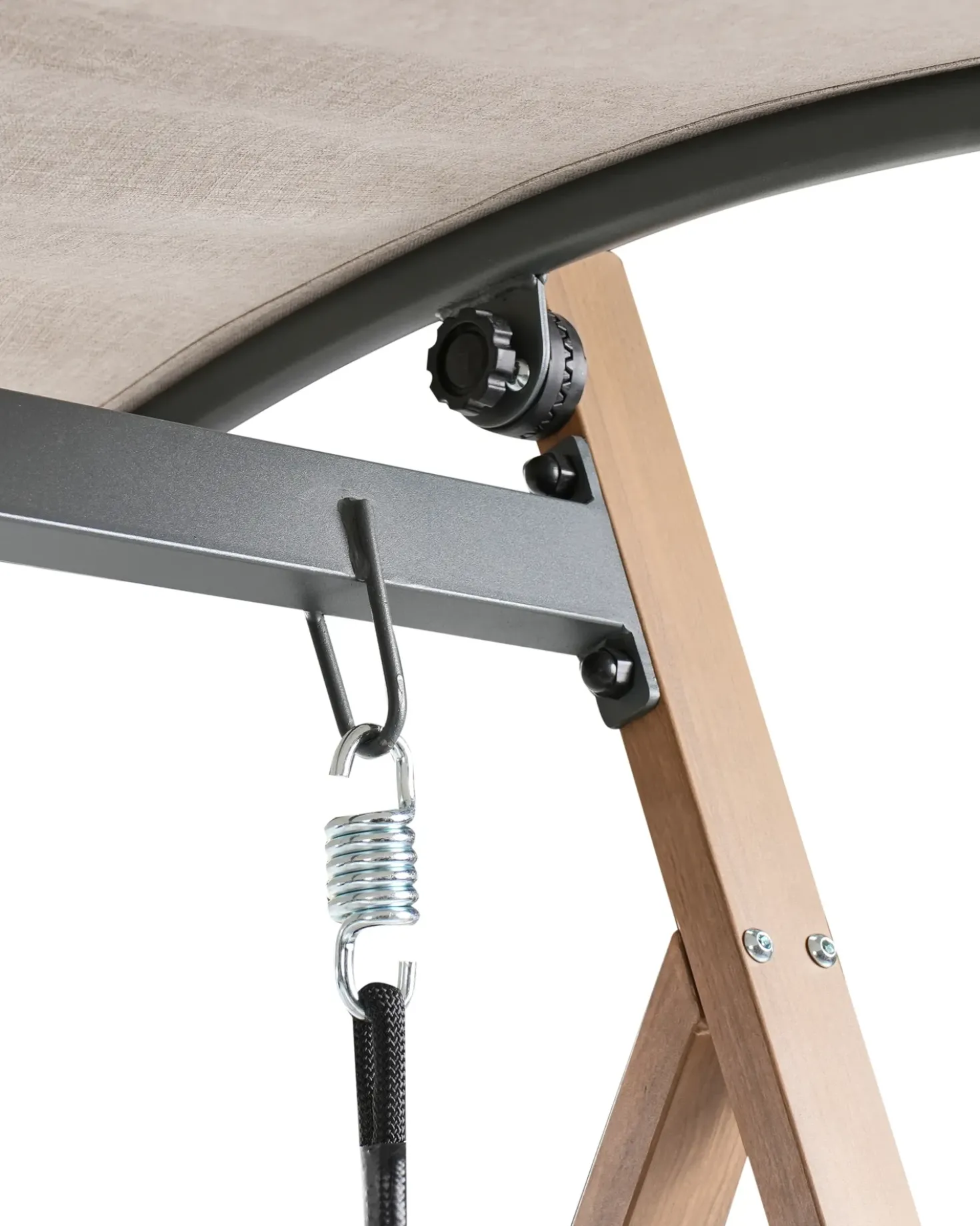 Dondolo da giardino BONAGIA Metallo Beige