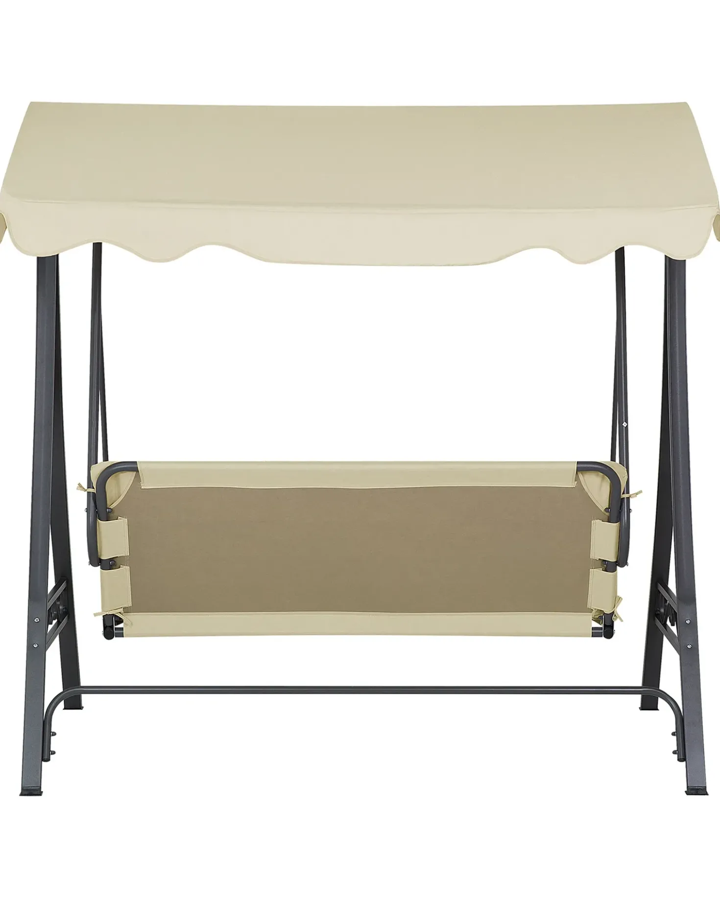 Dondolo da giardino GARBO Metallo Beige