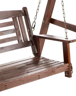 Dondolo da giardino NERITO Legno di abete Marrone scuro