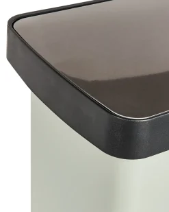 Doppio cestino per i rifiuti 60 L ECOSORT Metallo Verde chiaro