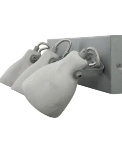 Faretto a 3 luci MISTAGO Regolabile Cemento Grigio