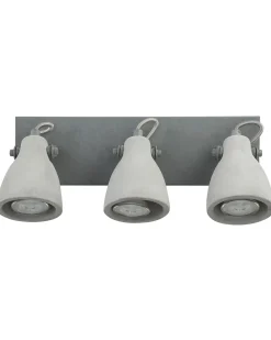 Faretto a 3 luci MISTAGO Regolabile Cemento Grigio