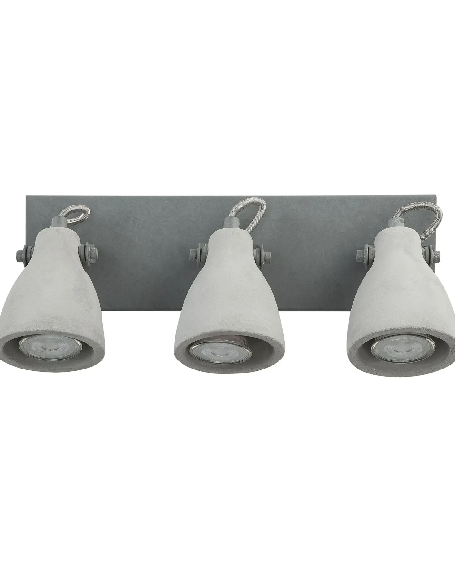 Faretto a 3 luci MISTAGO Regolabile Cemento Grigio