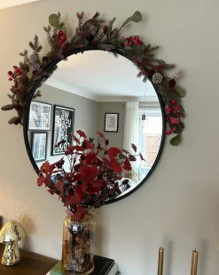 Festone di Natale IRUN 150 cm Rosso