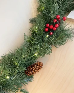 Festone di Natale LED ELBRUS 270 cm Verde