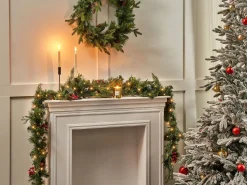 Festone di Natale LED ELBRUS 270 cm Verde