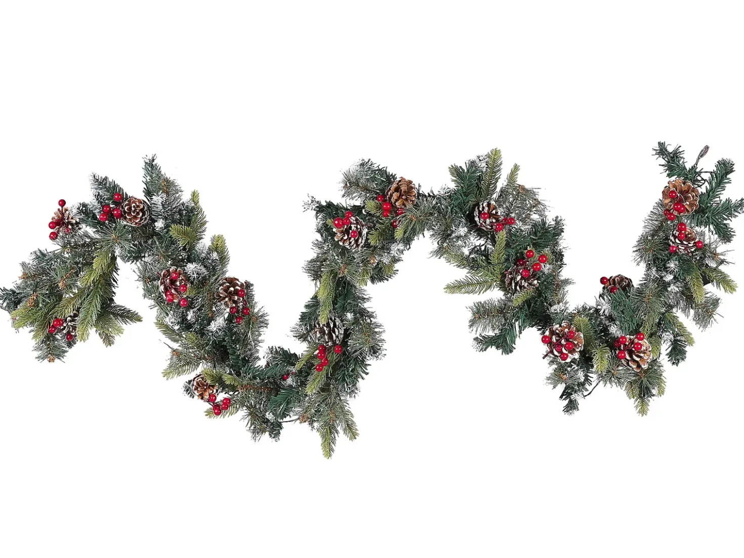 Festone di Natale LED PAIMIO 180 cm Verde