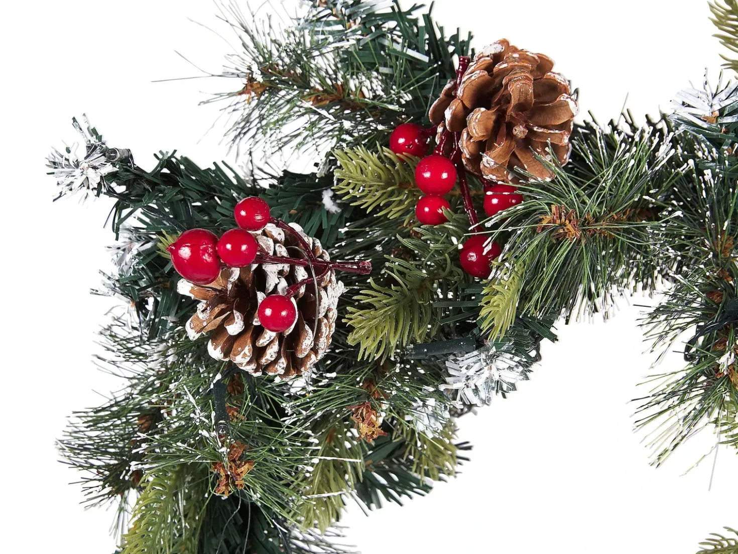 Festone di Natale LED PAIMIO 180 cm Verde