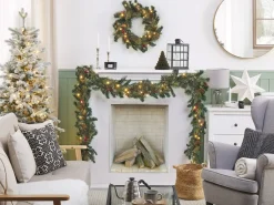 Festone di Natale LED TENALA 270 cm Verde