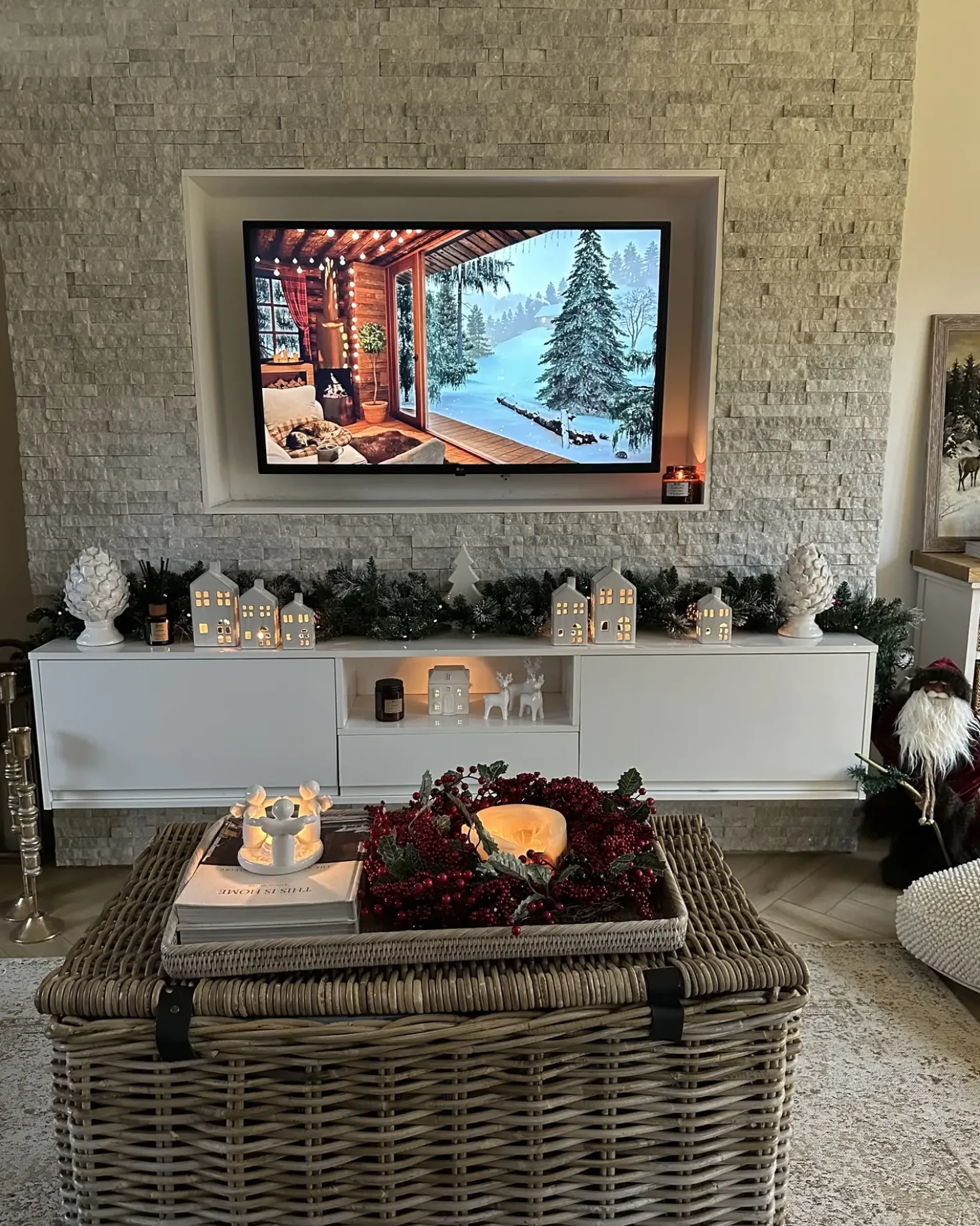 Festone di Natale LED WAPTA 270 cm Verde