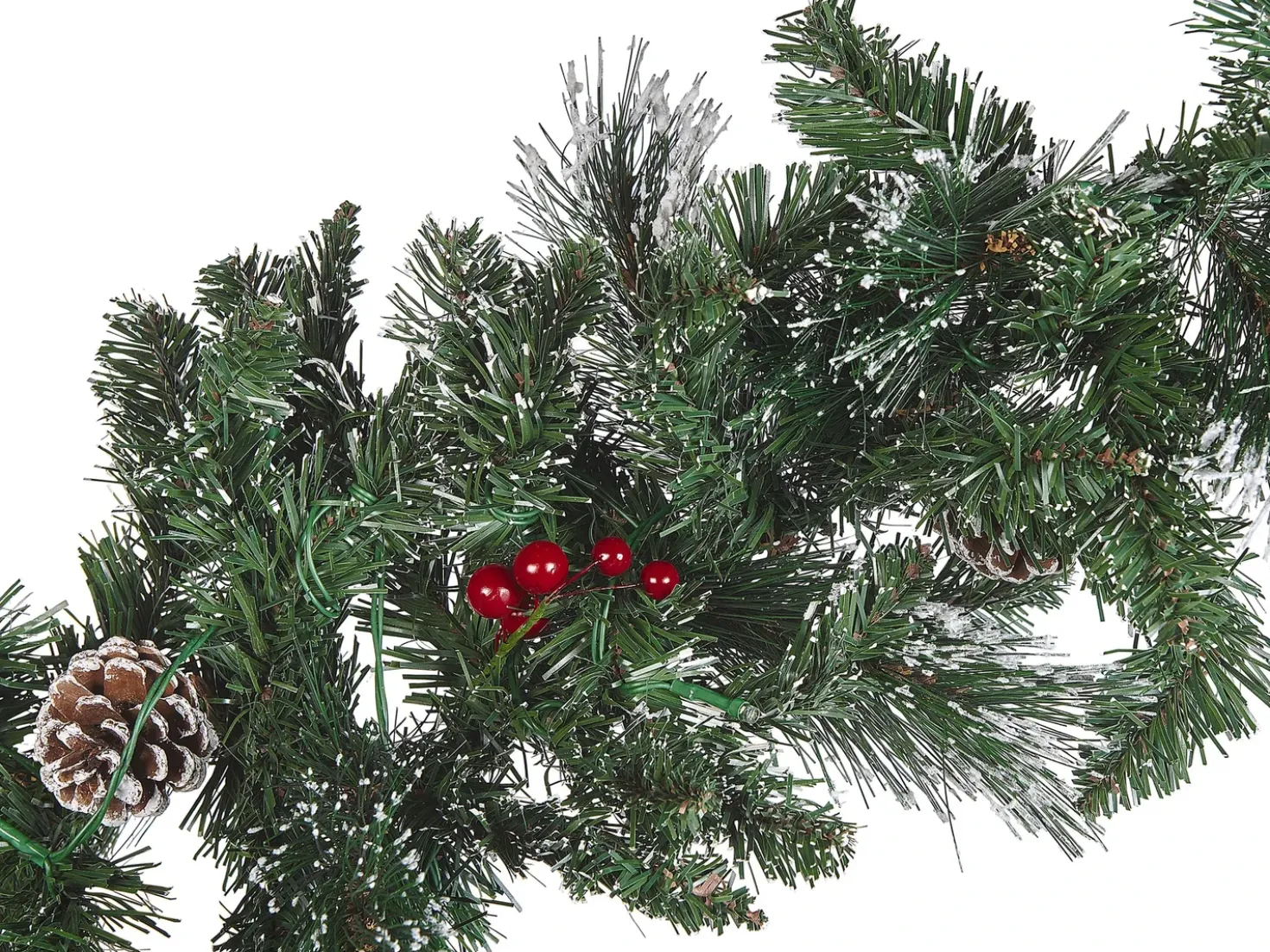 Festone di Natale LED WAPTA 270 cm Verde