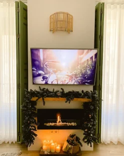 Festone di Natale LED WAPTA 270 cm Verde