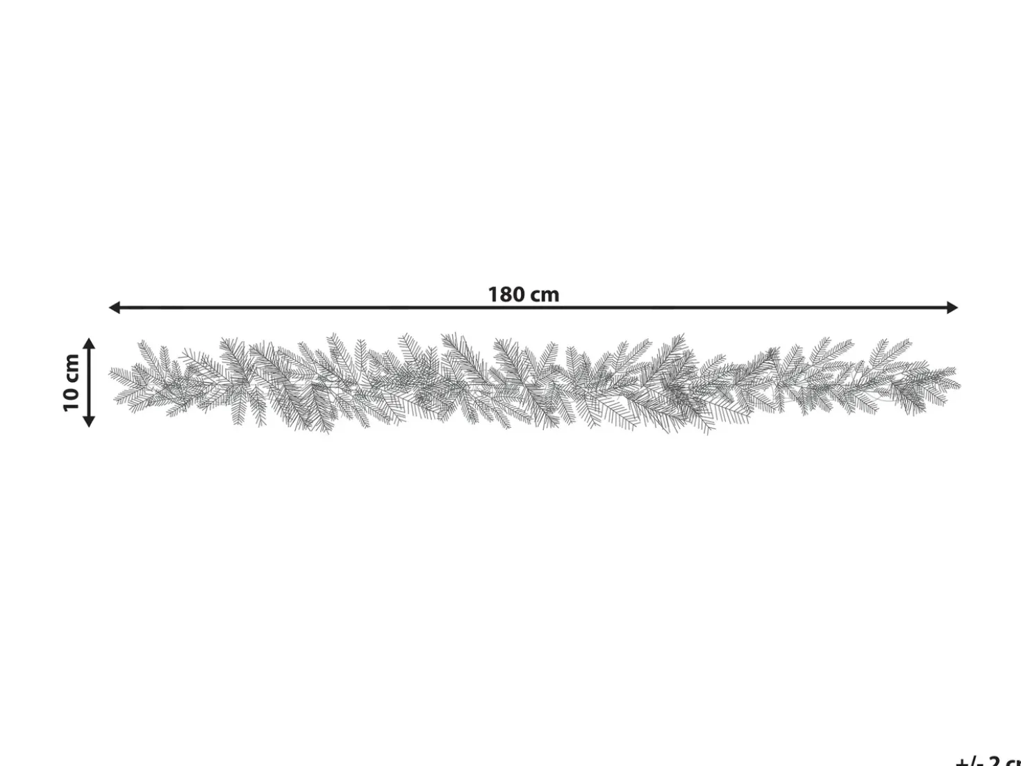 Festone di Natale LED WAPTA 180 cm Verde