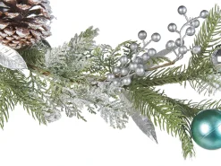 Festone di Natale LLEIDA 150 cm Argento