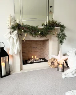 Festone di Natale ROTA 150 cm Rame
