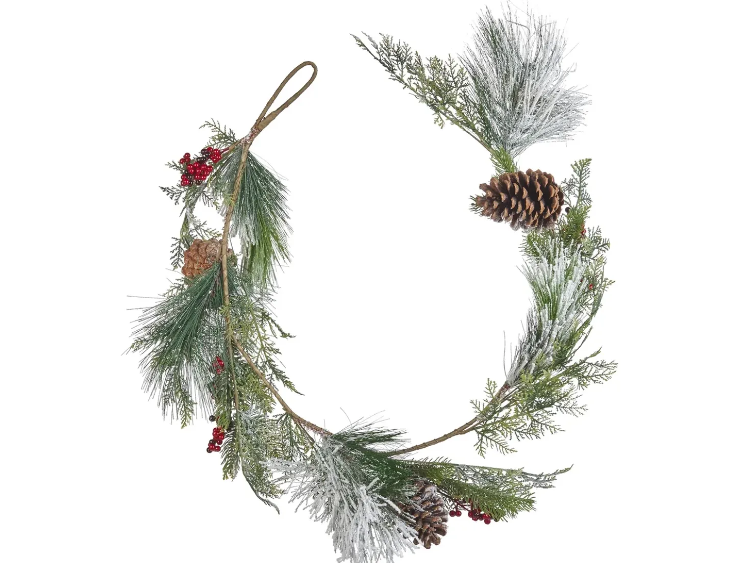 Festone di Natale SORIA 150 cm Verde