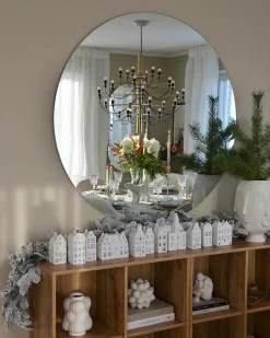 Festone natalizio innevato LED SUNDO 270 cm Bianco