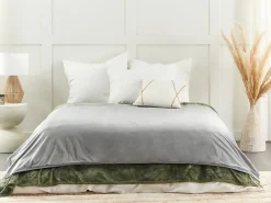 Fodera per coperta ponderata 1000 RHEA 135 x 200 cm Grigio