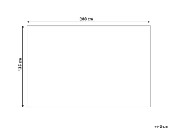 Fodera per coperta ponderata 1000 CALLISTO 135 x 200 cm Bianco