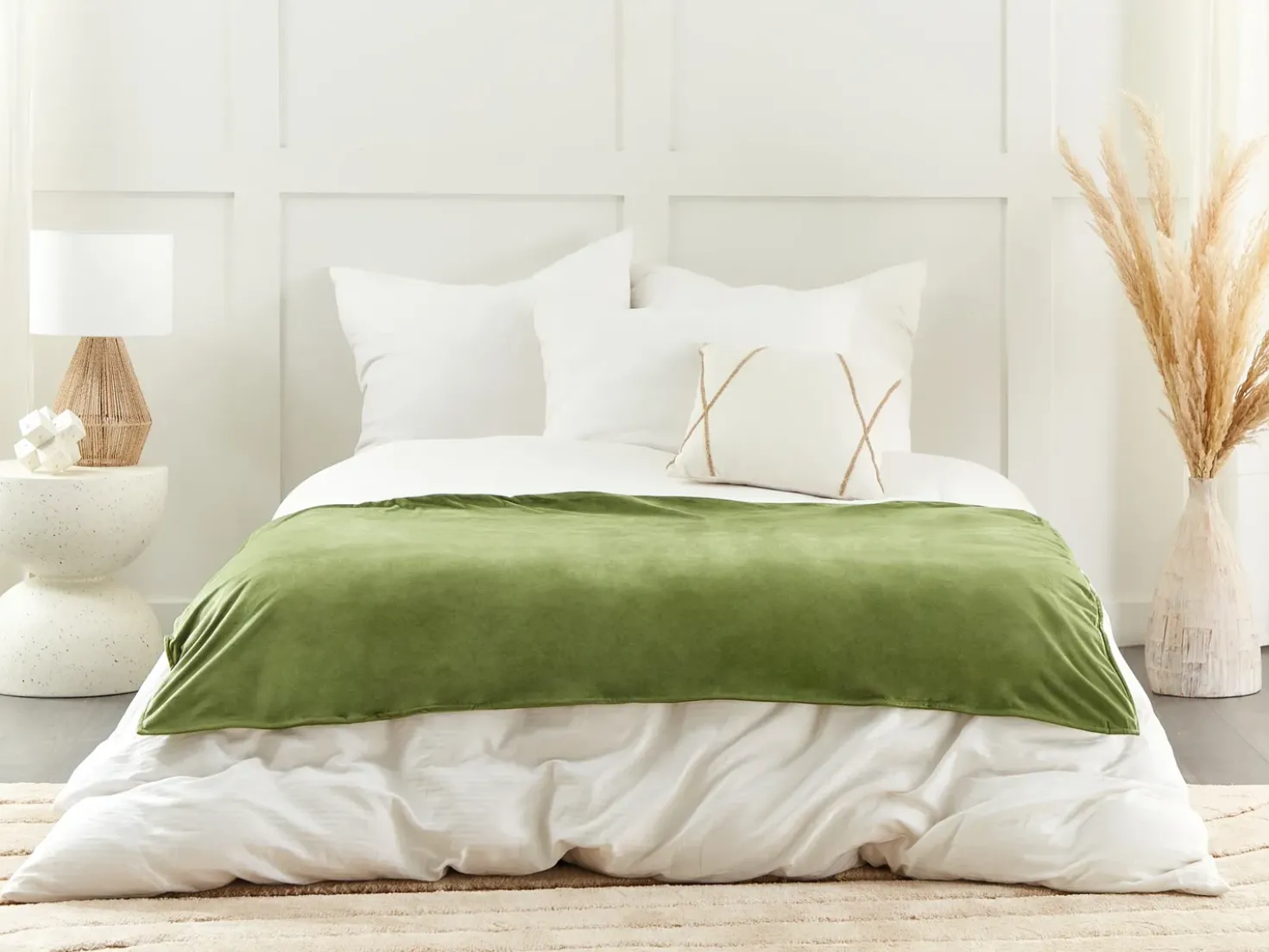 Fodera per coperta ponderata 600 RHEA 100 x 150 cm Verde scuro