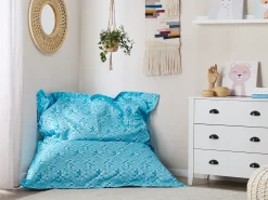 Fodera per Poltrona Sacco FUZZY 180 cm 140 cm Azzurro