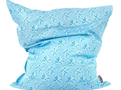 Fodera per Poltrona Sacco FUZZY 180 cm 140 cm Azzurro