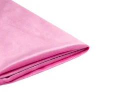 Fodera per struttura letto Velluto FITOU 90 x 200 cm Fucsia
