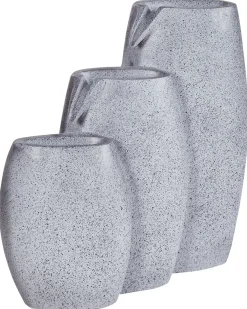 Fontana da giardino ARKLE LED Grigio